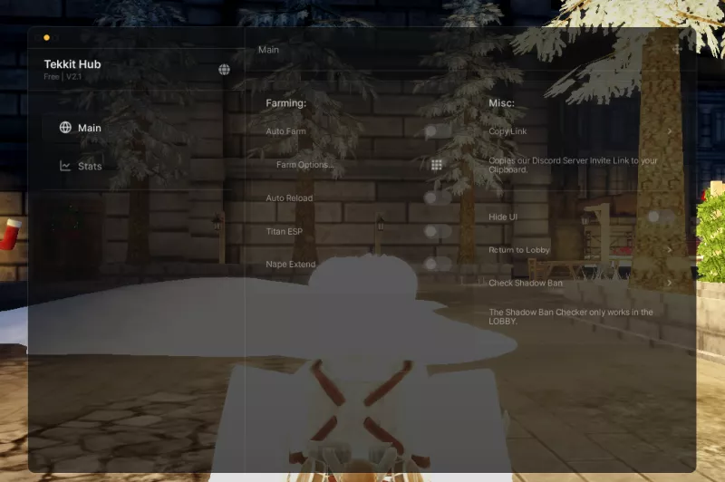 Tekkit Hub Attack on Titan Revolution Script – Auto Farm & Titan ESP (No Key