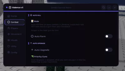 SZA Survive Zombie Arena Script  – Auto Farm & Movement Boost (No Keys)