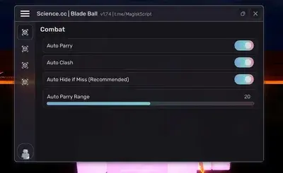 Science.cc Blade Ball Script - Auto Parry, Auto Spam, Curve