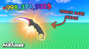 Case Paradise Script - Auto Open, Instant Spin, Item ESP