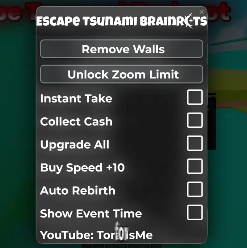 Escape Tsunami Brainrots Script [No Key] Auto Dupe, Remove Tsunami, Fly