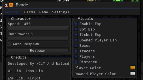 Evade Script Pastebin GUI AutoFarm