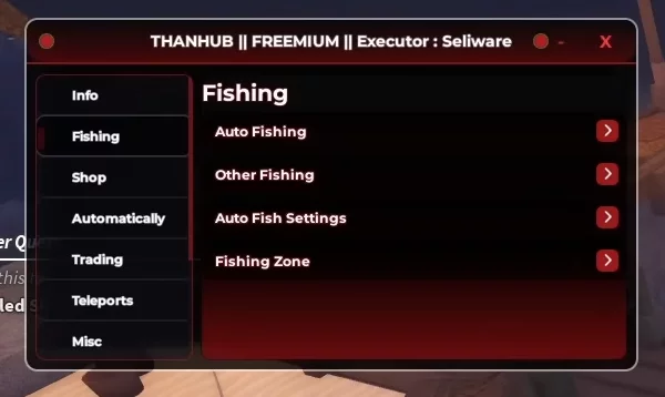 Than HUB Fisch Script Roblox New Updated [Keyless]