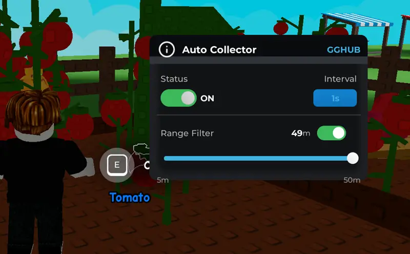 GG Hub Grow a Garden Script Keyless - Auto Collector