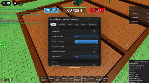 Grow a Garden Script Rox Hub - Auto Pick up, Auto Plant Fruit