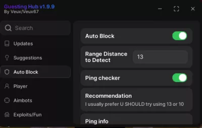 Guesting Hub Script for Forsaken - AutoBlock Esp aimbot