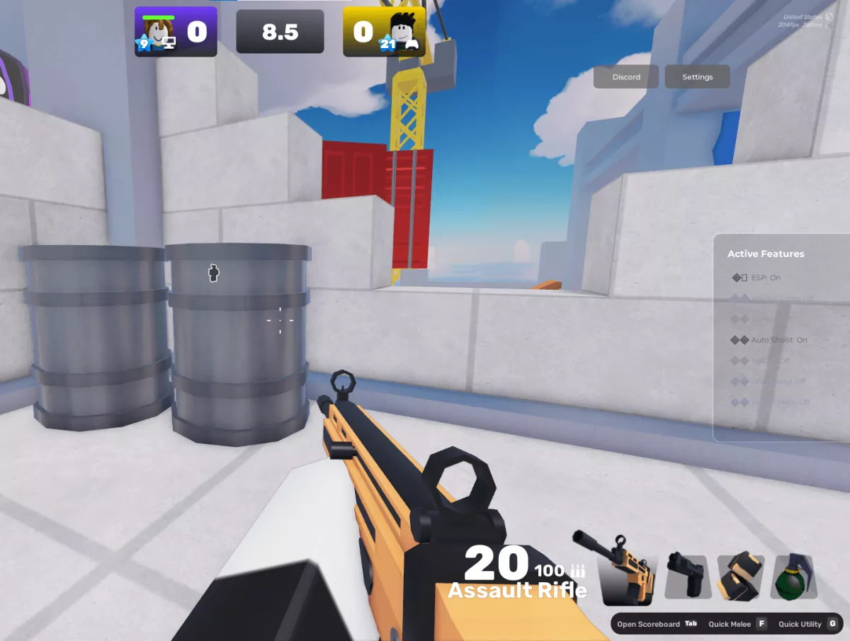 Keyless Rivals Script - Auto Shoot, Aimbot, ESP
