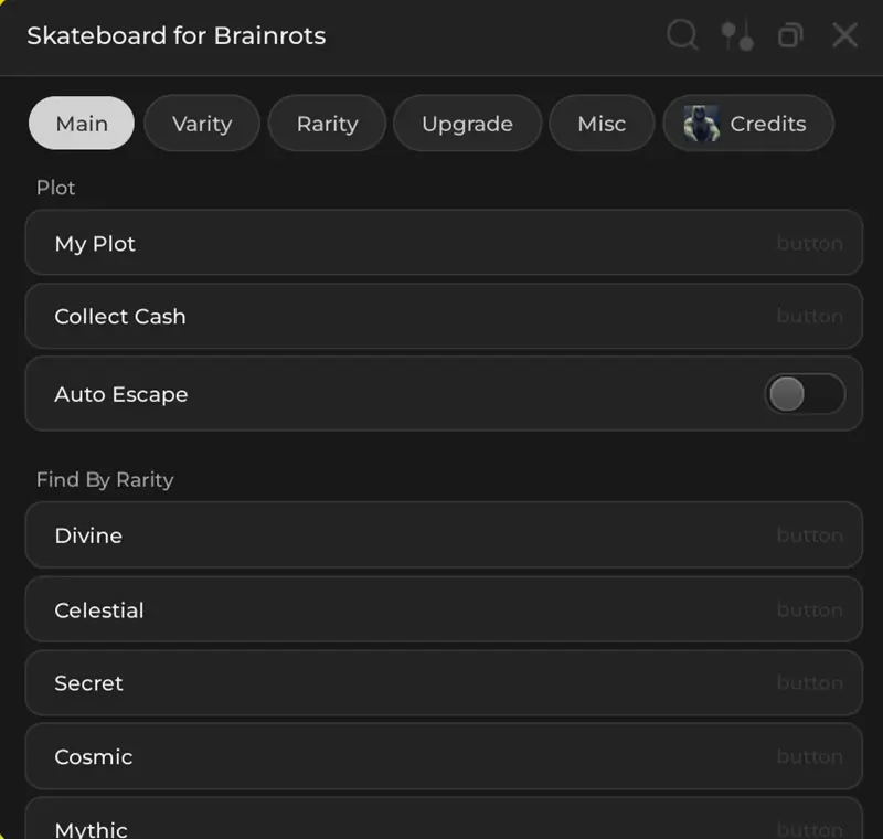 KhSaeed90 Skateboard for Brainrots Script Keyless - Auto Escape