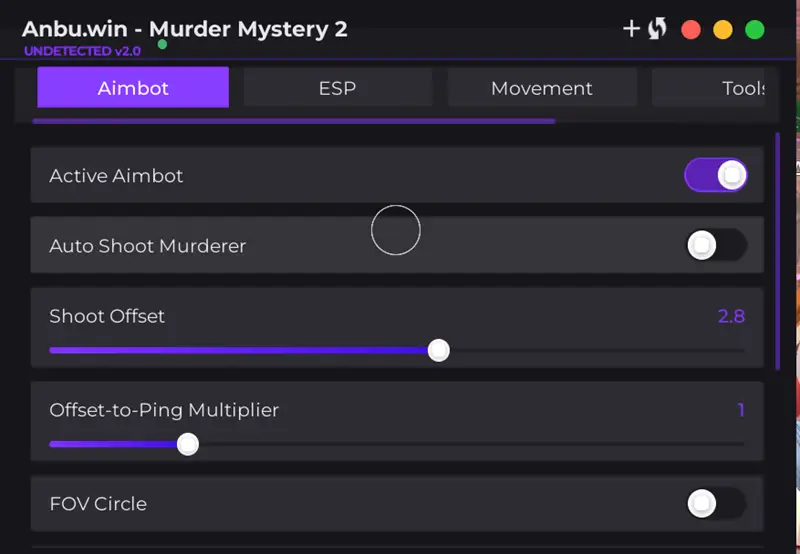 MM2 Script by Anbu [No Key] | Active Aimbot, Auto shoot