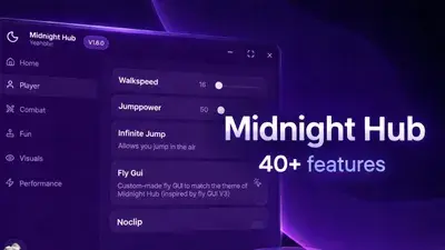 Midnight Hub — The Ultimate Roblox Utility Tool