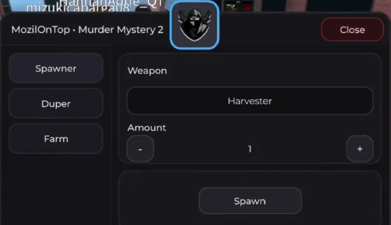 Mozil Hub v5 - MozilOnTop Spawner Script Updated