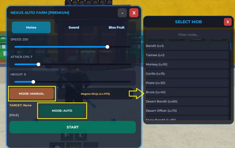 NexusFruitsHub Blox Fruits Script – Auto Farm & Safe Mode