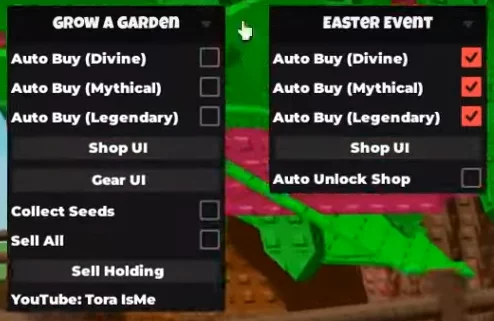 Script Grow a Garden – Infinite Seeds, Sell All, Auto Buy, Angry Plant