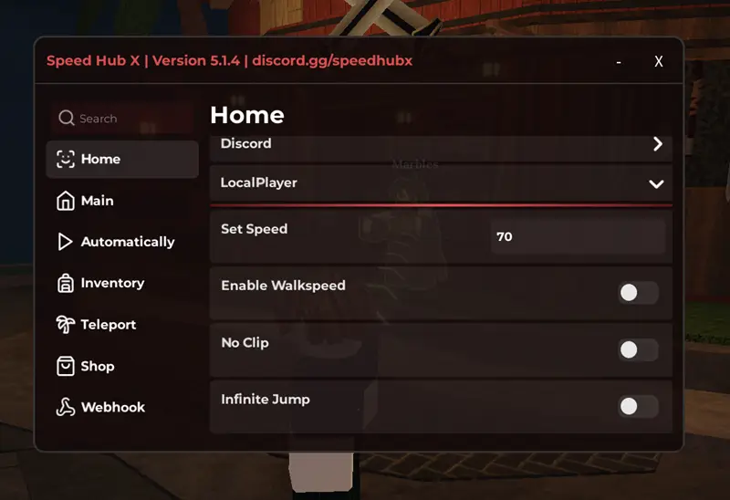 Speed Hub X [Keyless] Forge Script - Automation Mobs
