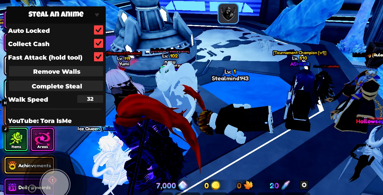 Steal an Anime Anime Vanguards Script No Key [Auto Attack]
