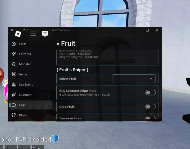 ThunderZ Hub Script for Blox Fruits Keyless | Auto Farm, Auto Raid