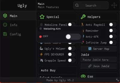 Ugly Hub Script Steal a Brainrot SAB