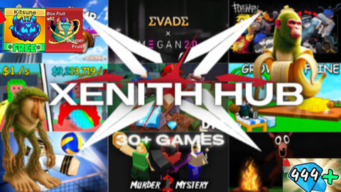 Xenith Hub Universal OP Script (50+ features) - Auto Farm, GodMode