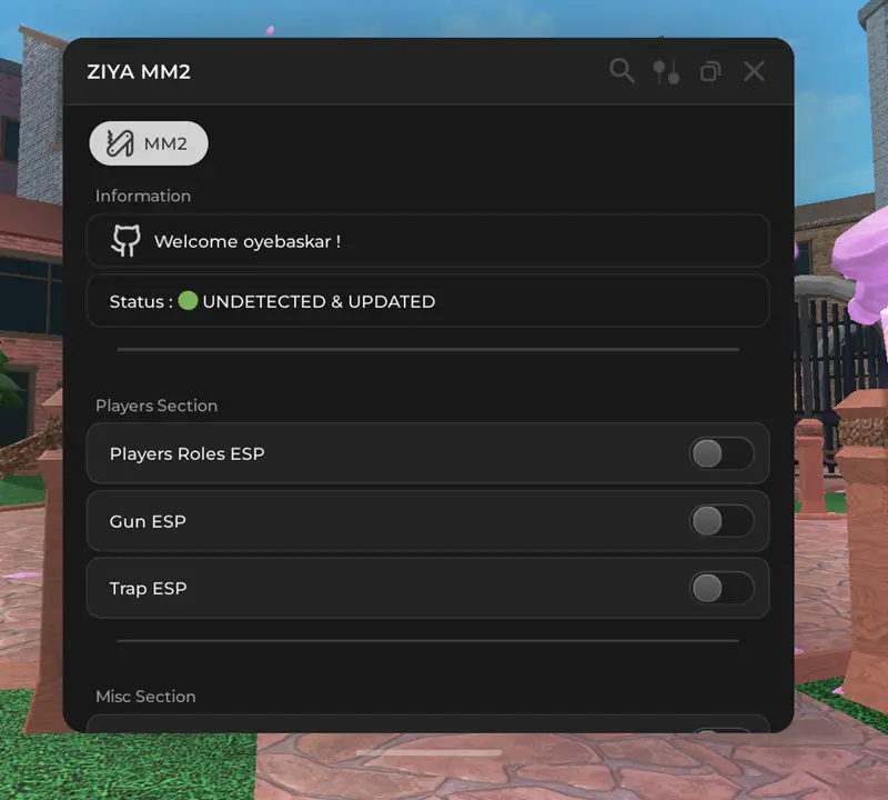 ZIYA Murder Mystery 2 Script [No Key] - Auto Farm, Teleportation